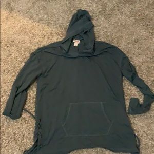 Find lightweight long hoodie
